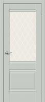 Прима-3 Grey Matt White Сrystal